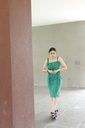 GREEN DUNGRI DRESS