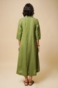 LONG SHIRT DRESS (OLIVE)